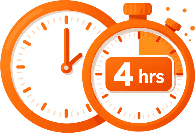 4 hour quote guarantee